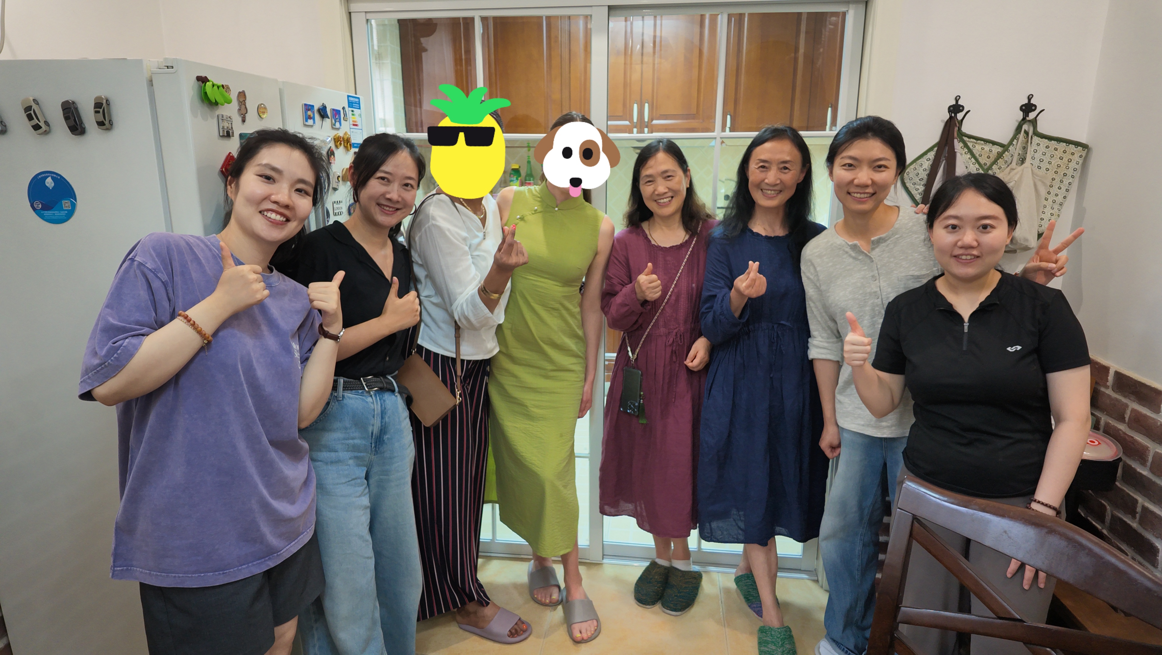 A farewell lunch in Jiading, three years in the making.