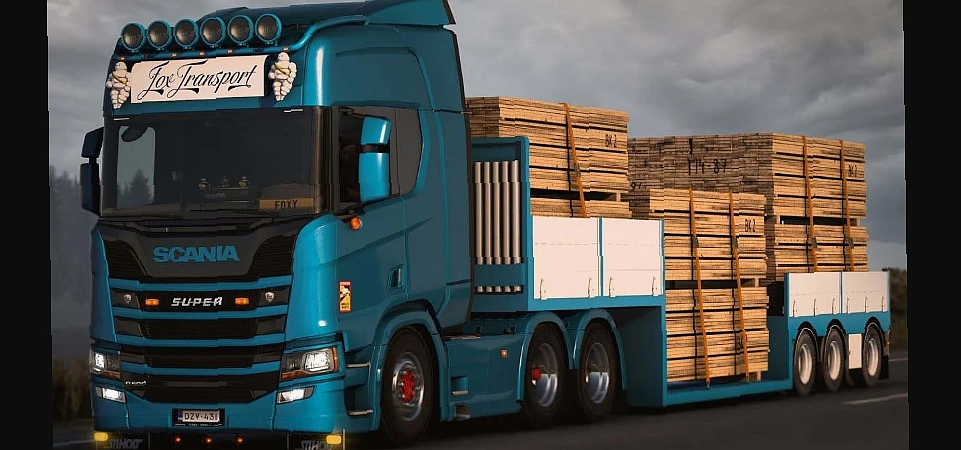 МОД JS Well-Trailer v1.53 ДЛЯ EURO TRUCK SIMULATOR 2