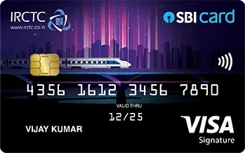 IRCTC SBI Platinum Credit Card credit card