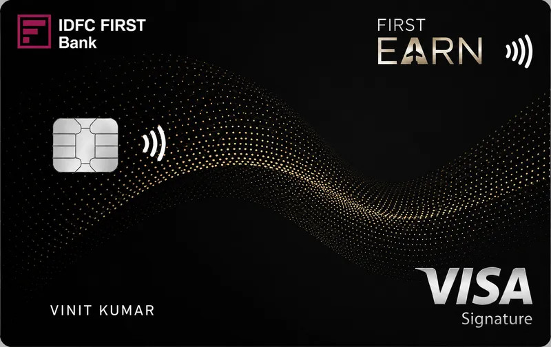 IDFC FIRST EA₹N Credit Card credit card