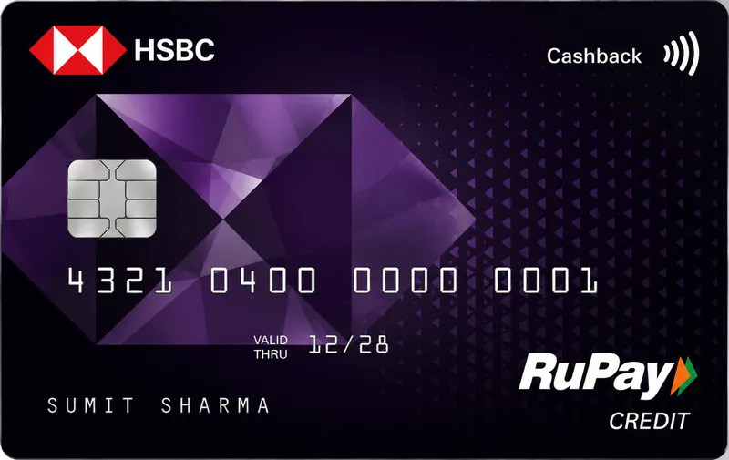 HSBC RuPay Cashback Credit Card credit card