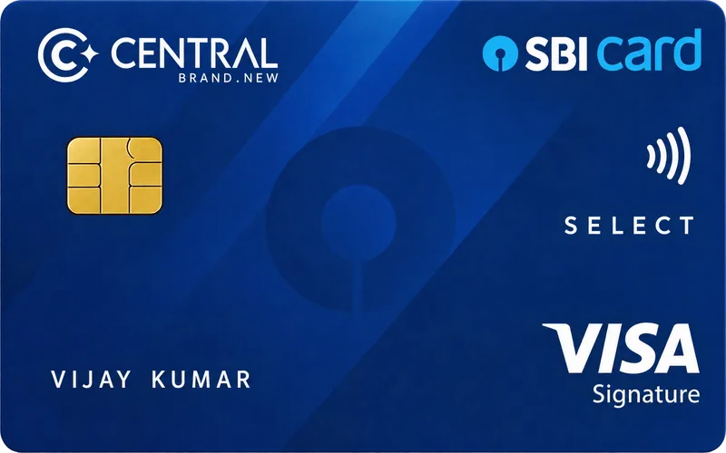 Central SBI Select Card BK credit card