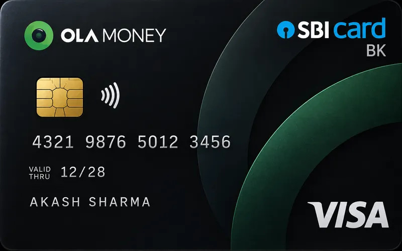 Ola Money SBI Card BK credit card