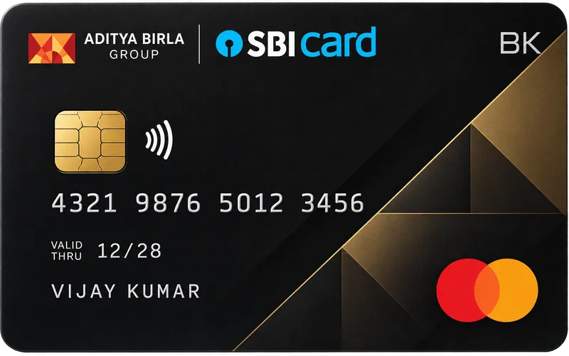 Aditya Birla SBI Card BK credit card