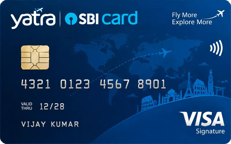Yatra SBI Card BK credit card
