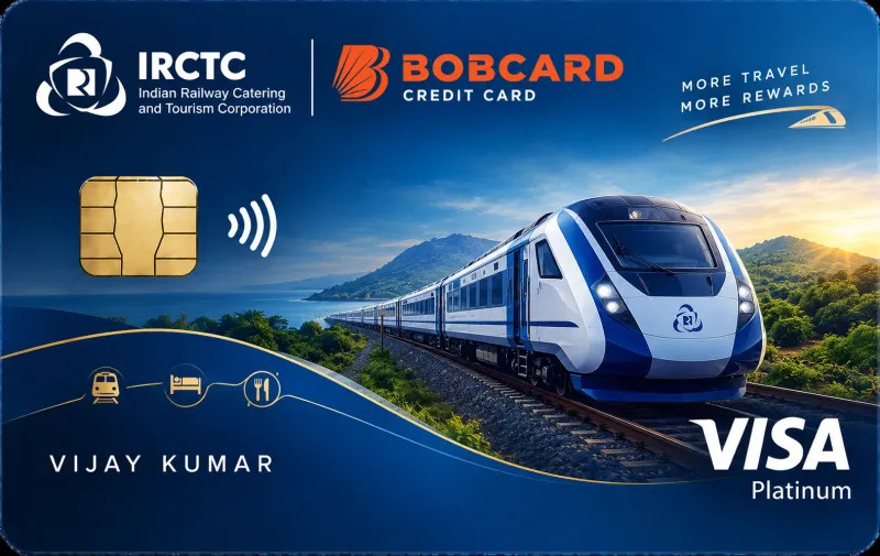 IRCTC BOBCARD Credit Card credit card