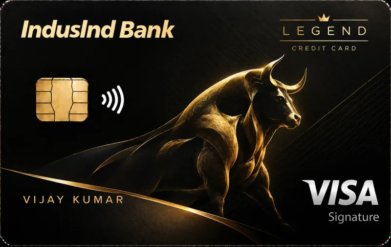 IndusInd Bank Legend Credit Card credit card