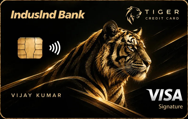IndusInd Bank Tiger Credit Card credit card