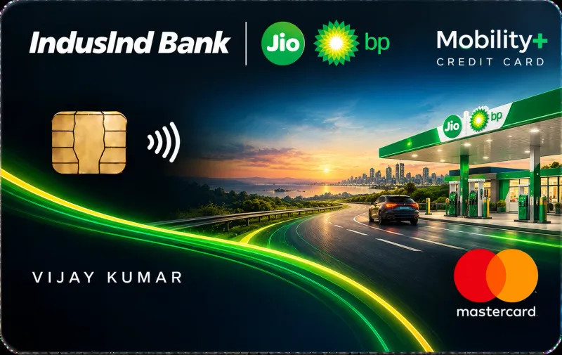 IndusInd Bank Jio-bp Mobility+ Credit Card credit card