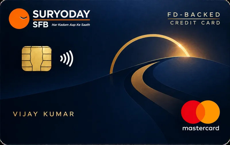 Suryoday SFB FD-Backed Credit Card credit card