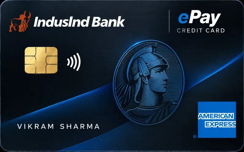 IndusInd Bank ePay American Express Credit Card credit card
