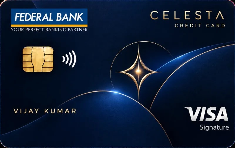 Federal Bank Celesta Credit Card