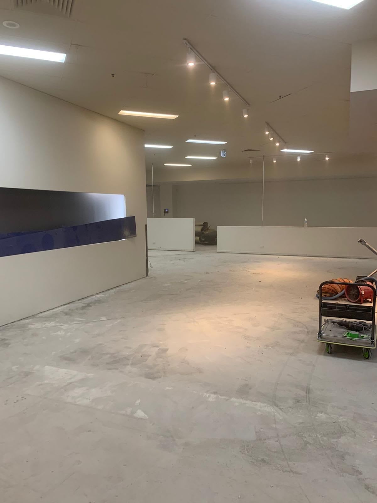 Retail Strip Out Bare Concrete
