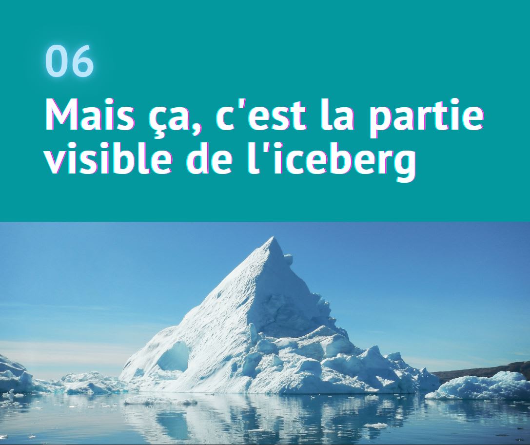 06 - Mais ça, c'est la partie visible de l'iceberg