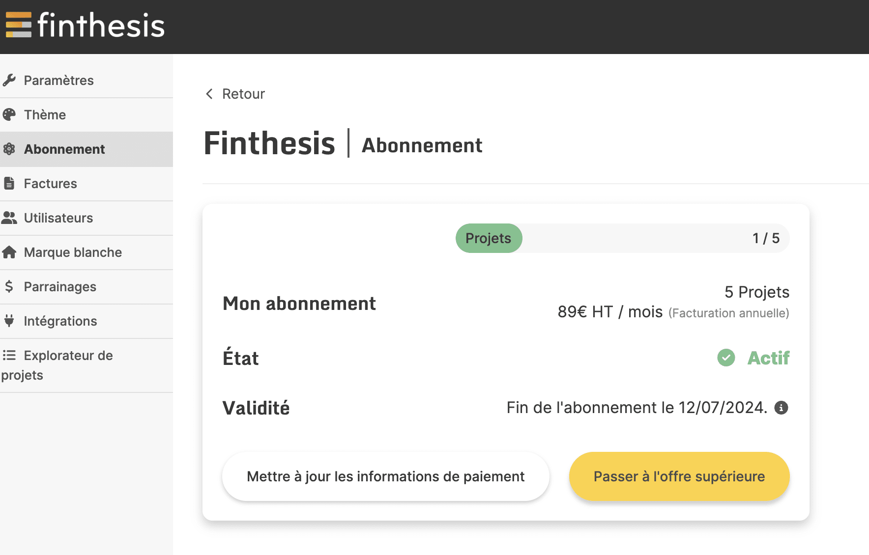 abonnement