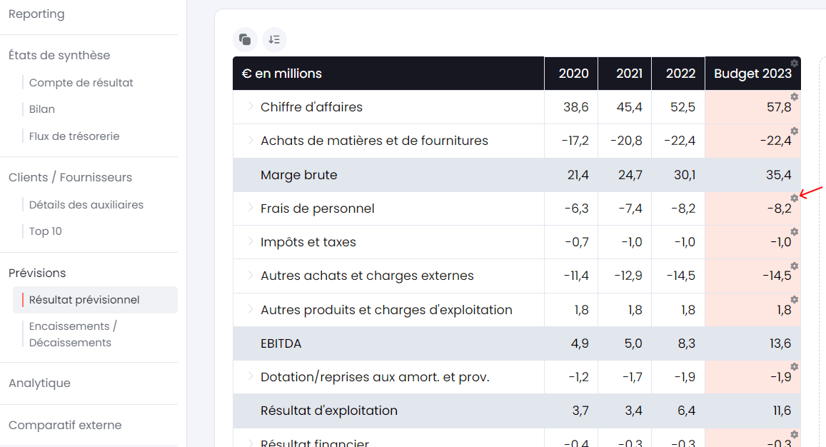 partage excel