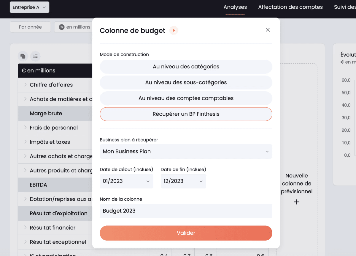 Comment connecter mon Business Plan à mon projet de BI ?