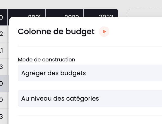 Comment agréger des budgets ? 