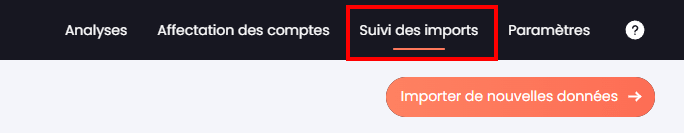 Imports des données