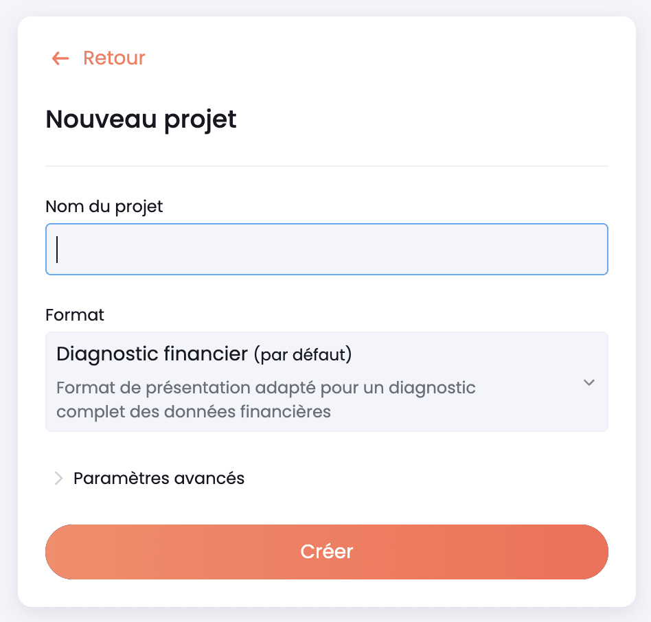 nom projet