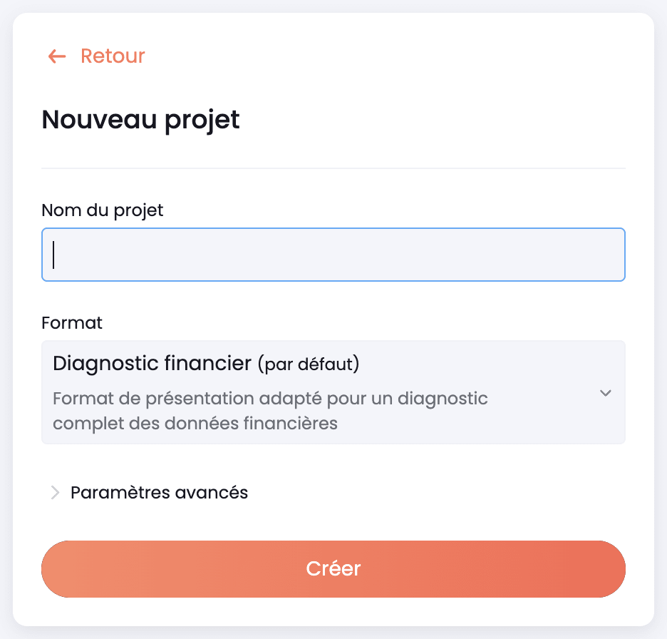 nom projet