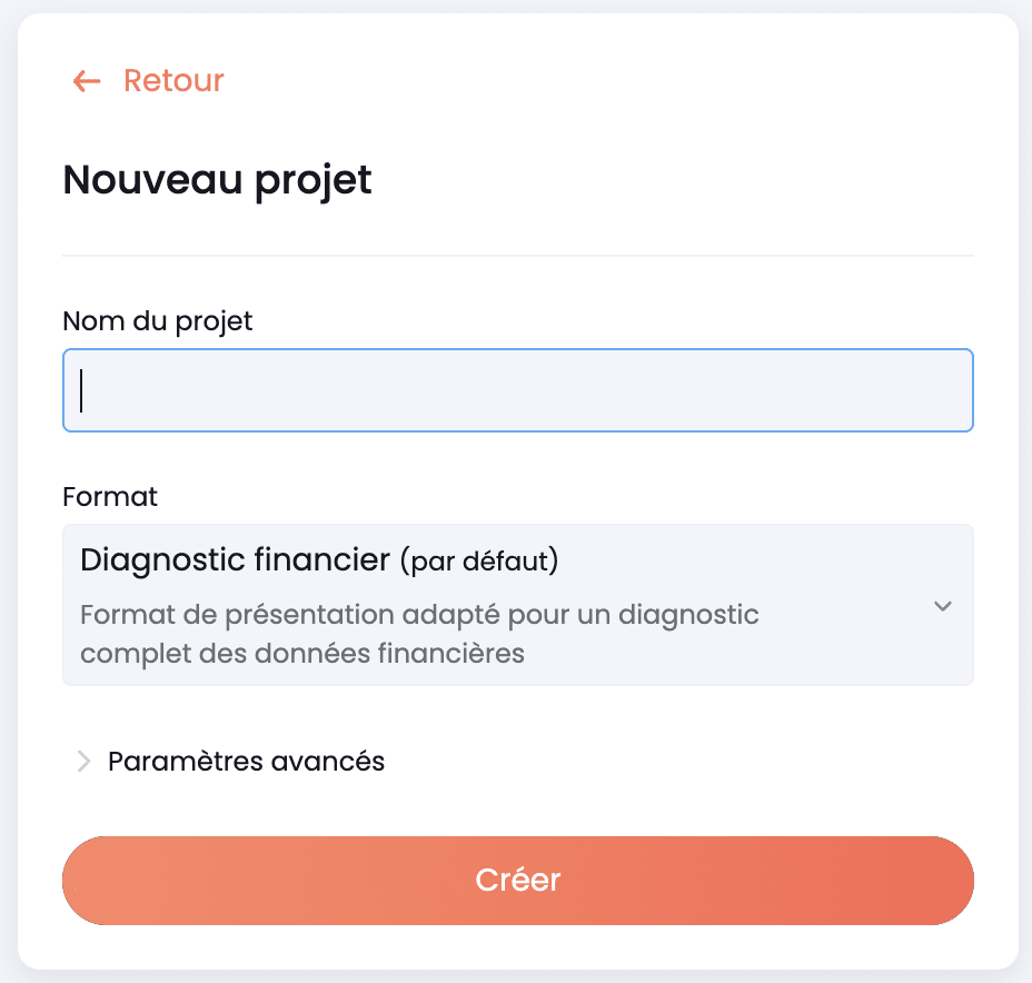 nom projet