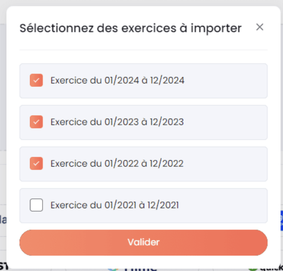 exercices à récupérer