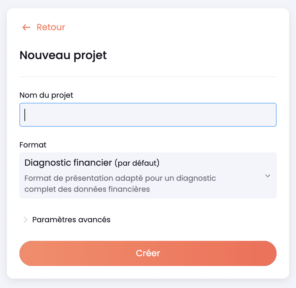 nom projet