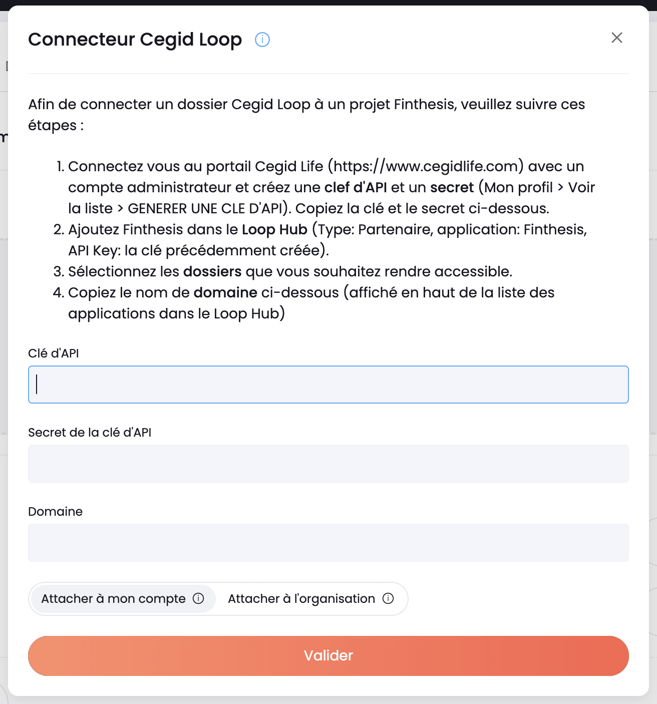 connecteur CEGID loop