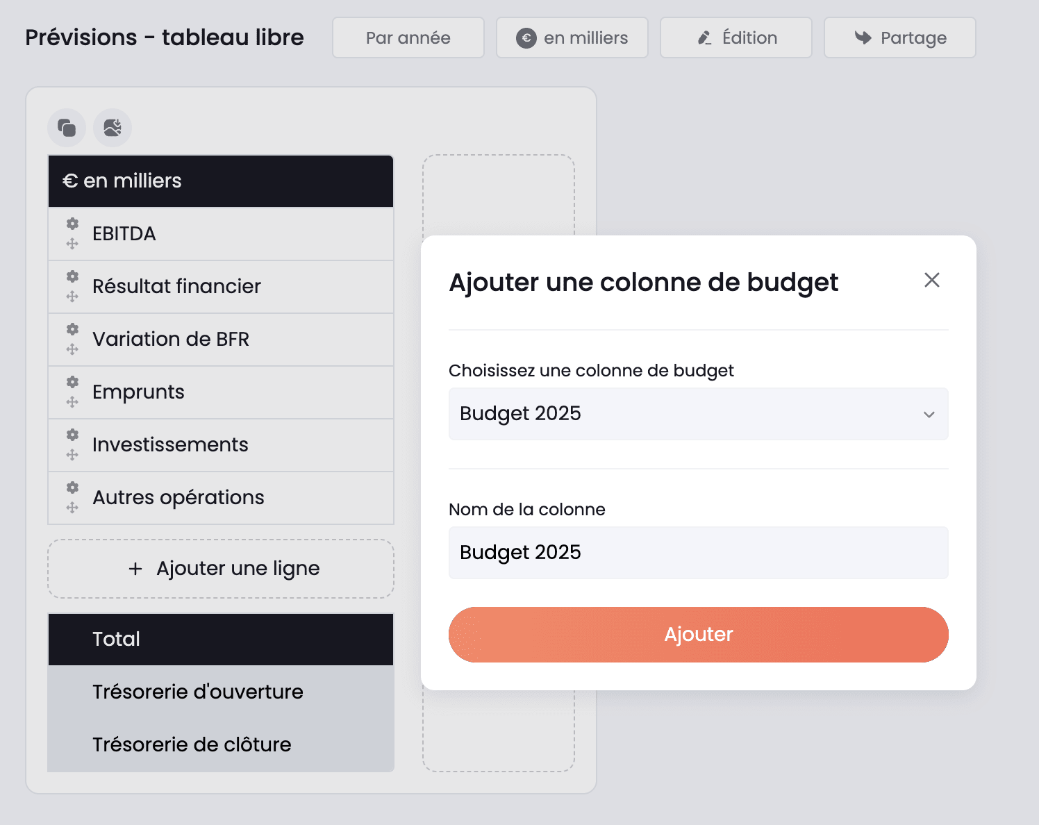 nouvelle colonne