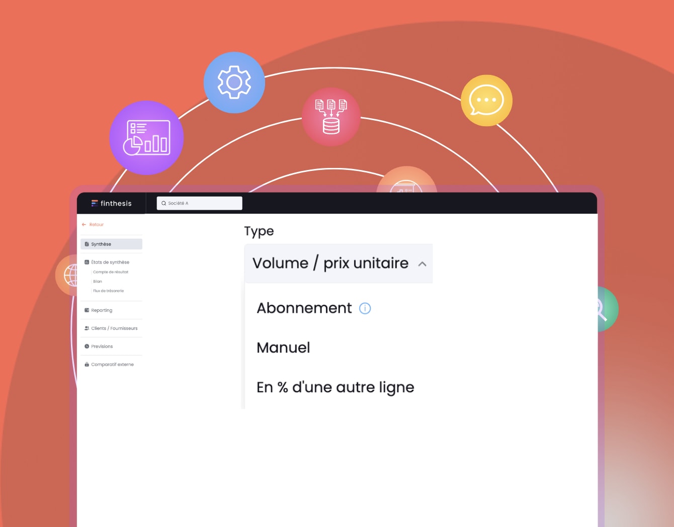 Modes de calcul du CA dans le BP