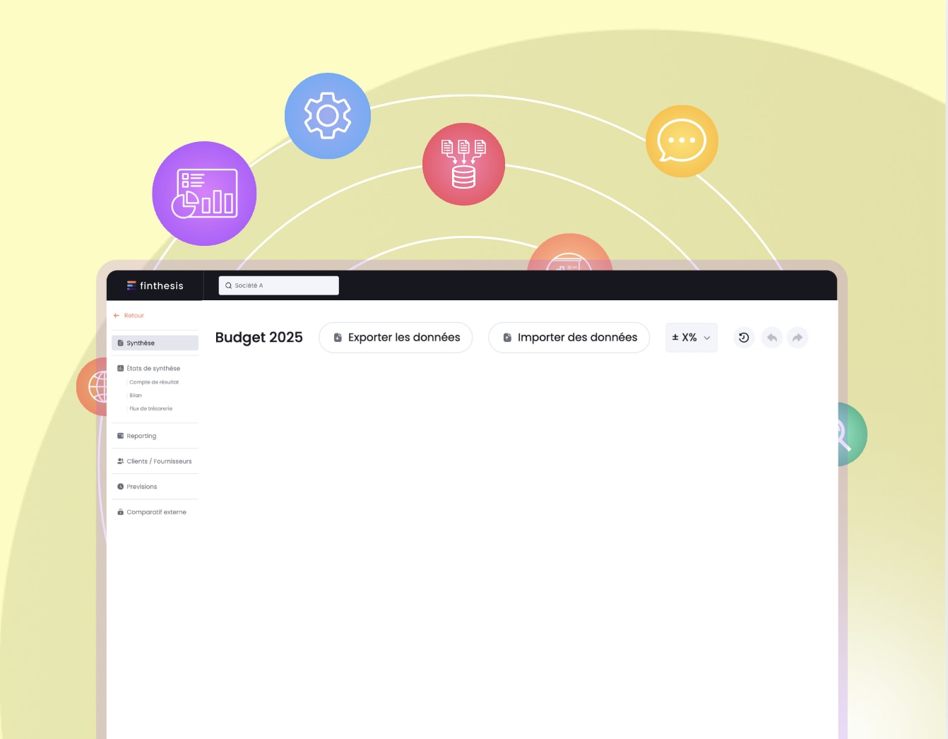 Exporter un budget sur Excel puis le ré-importer sur Finthesis