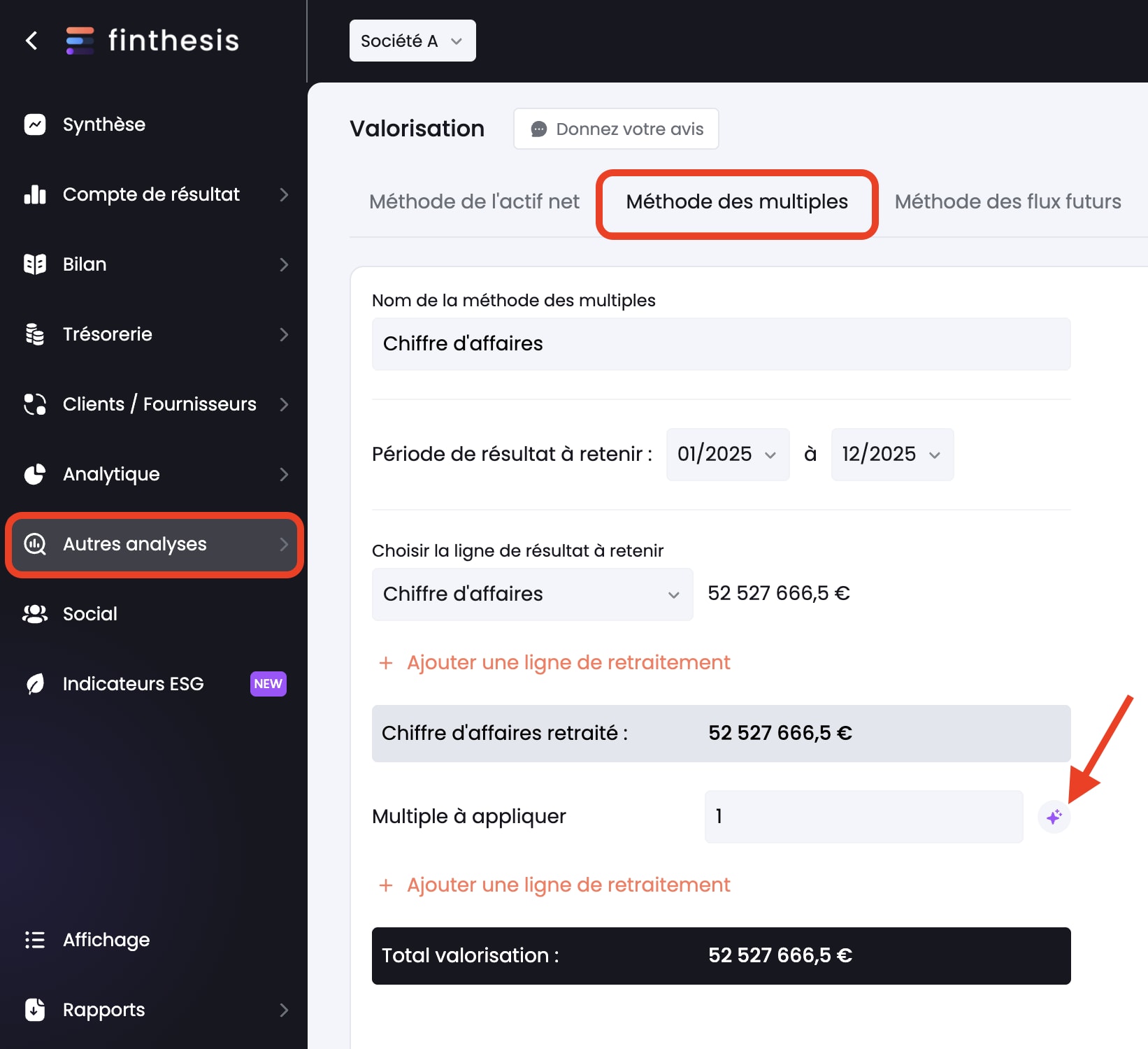 valorisation par les multiples