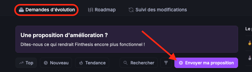 envoyer ma proposition