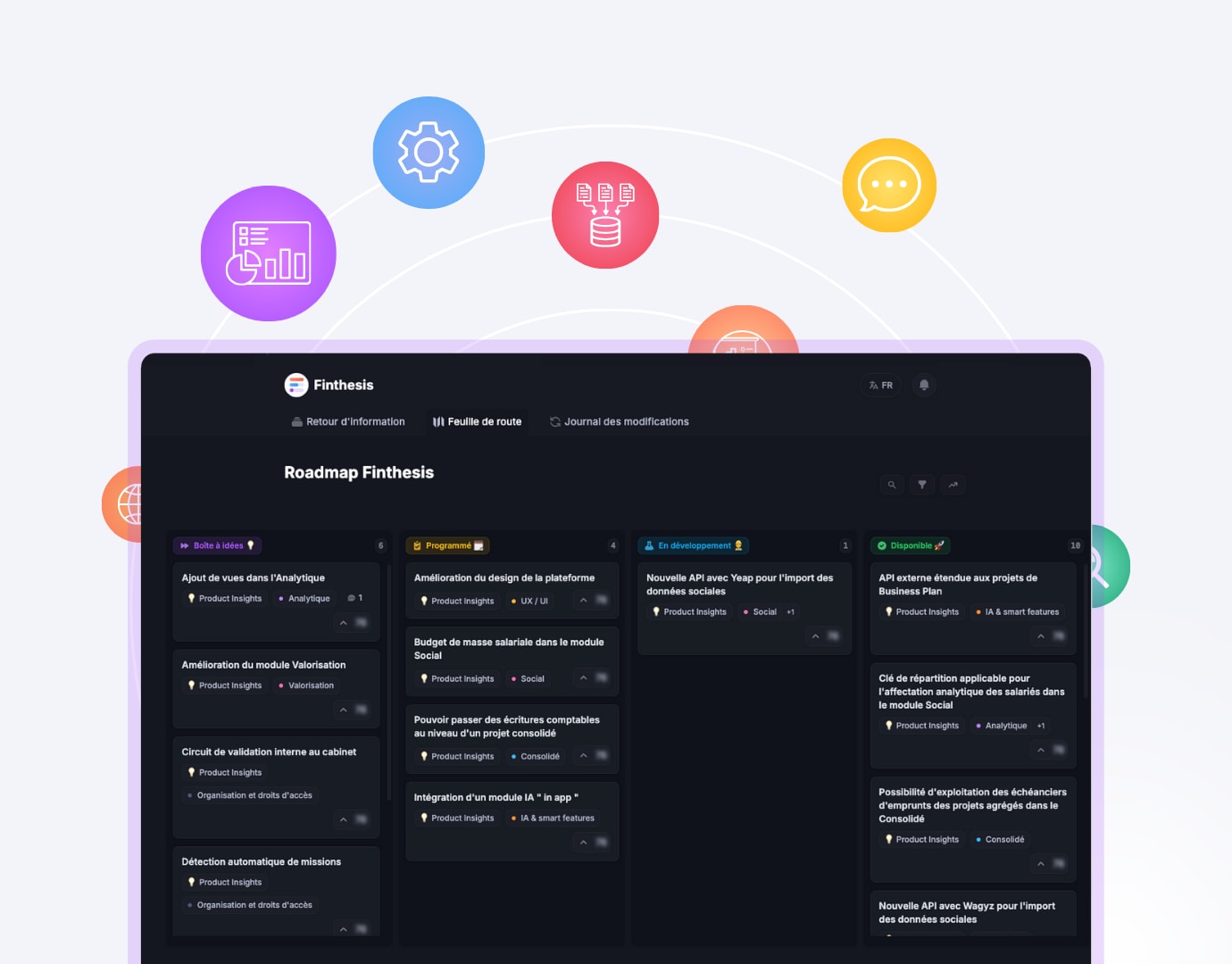 Consulter et participer à notre roadmap