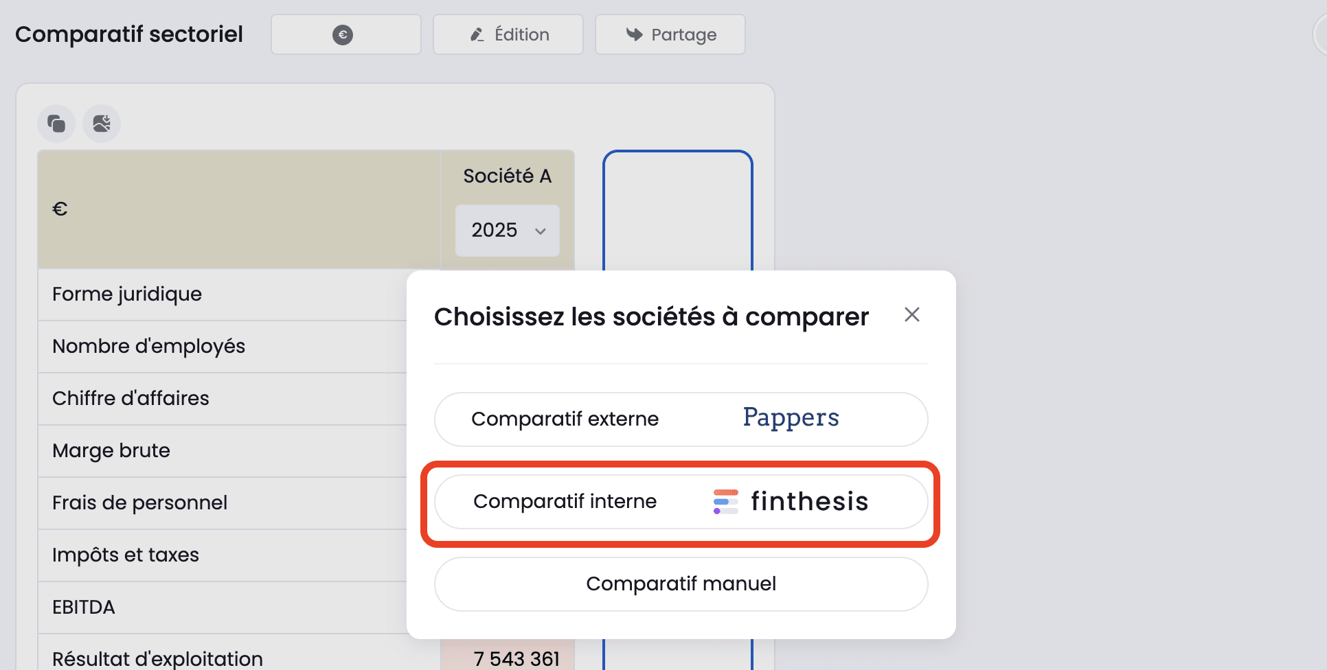 Choix Finthesis