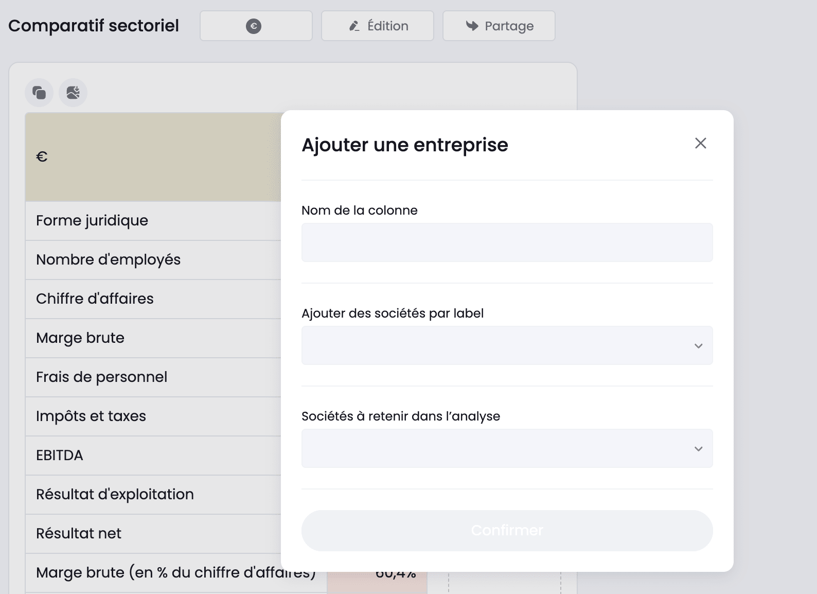 Choix entreprise interne