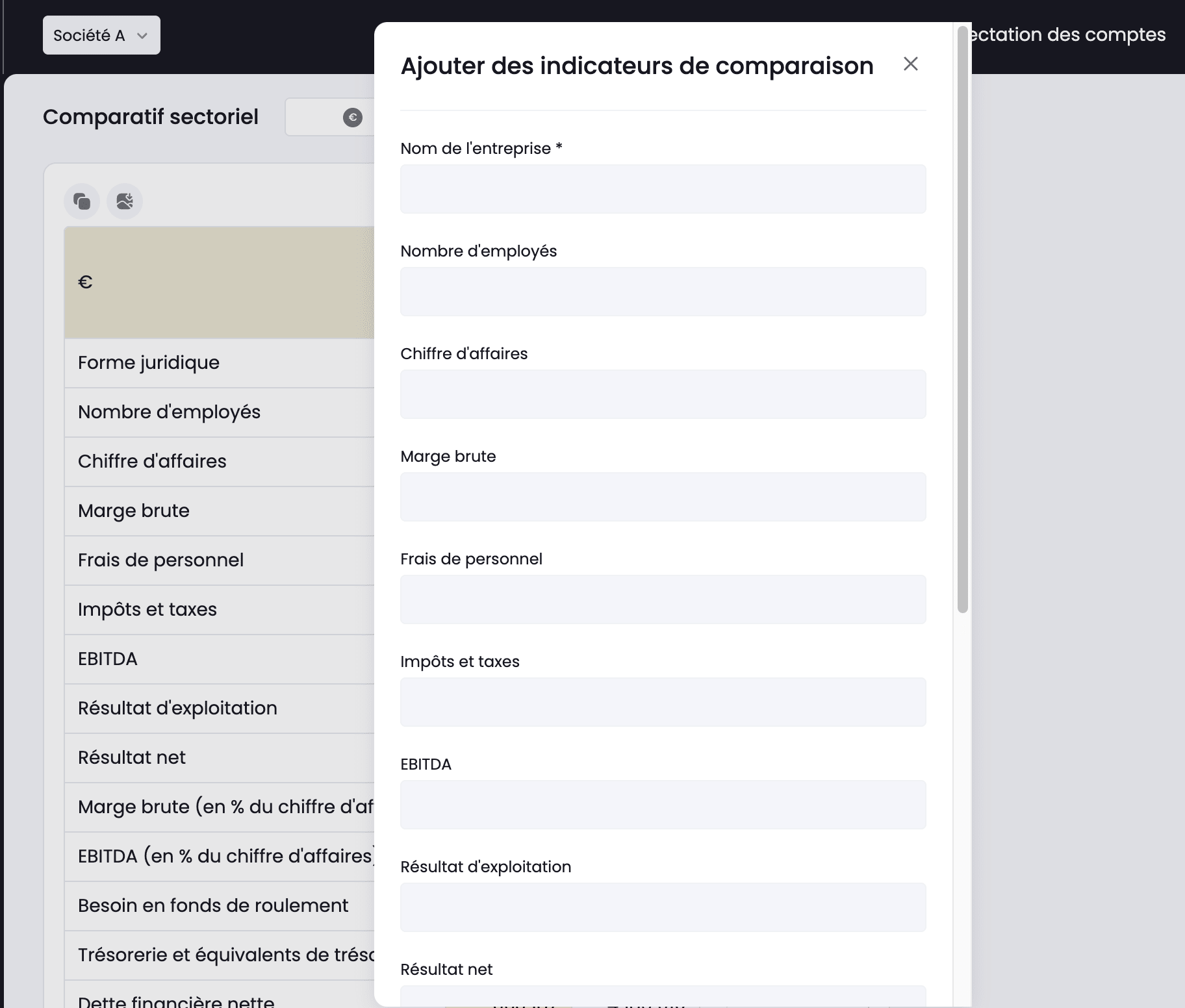 ajout indicateurs