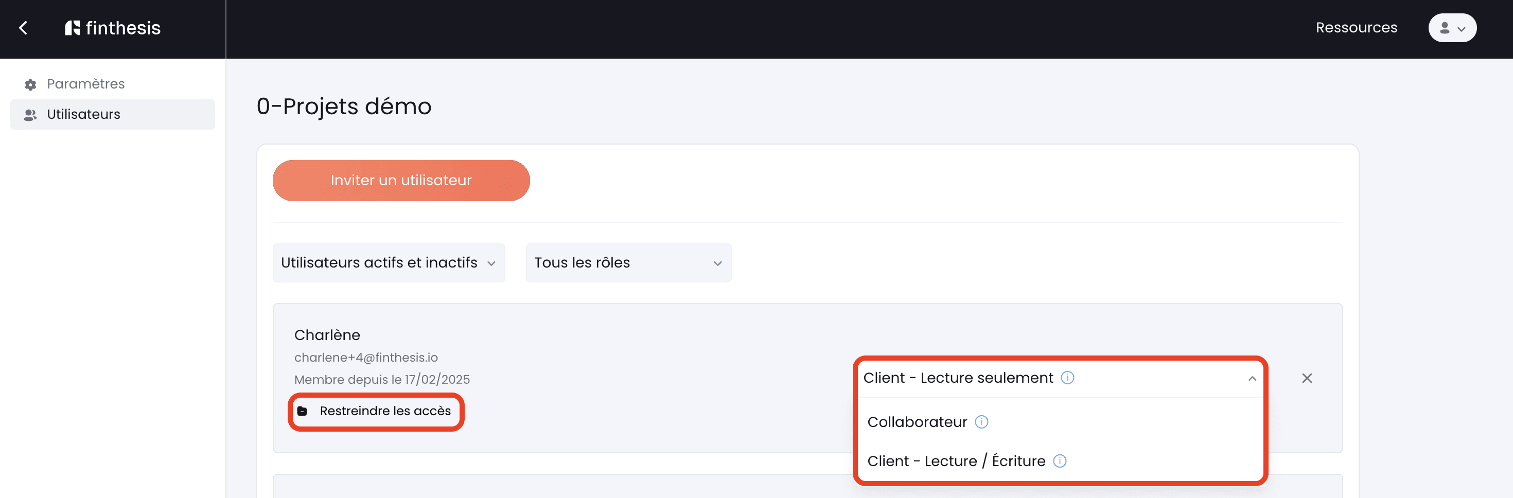 visualisation client
