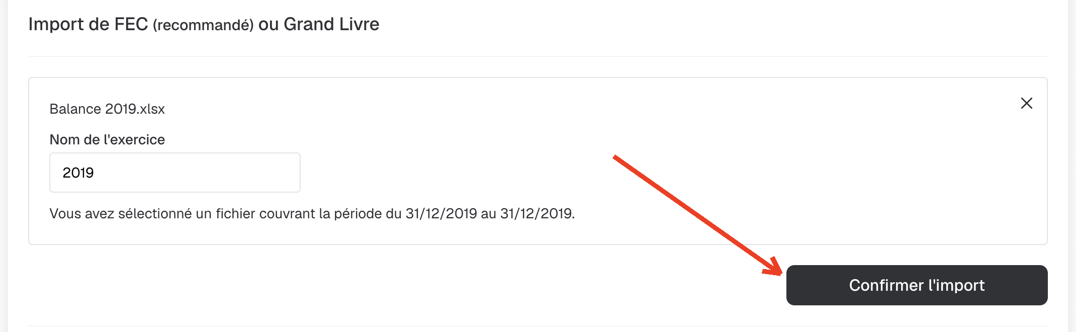 confirmer import