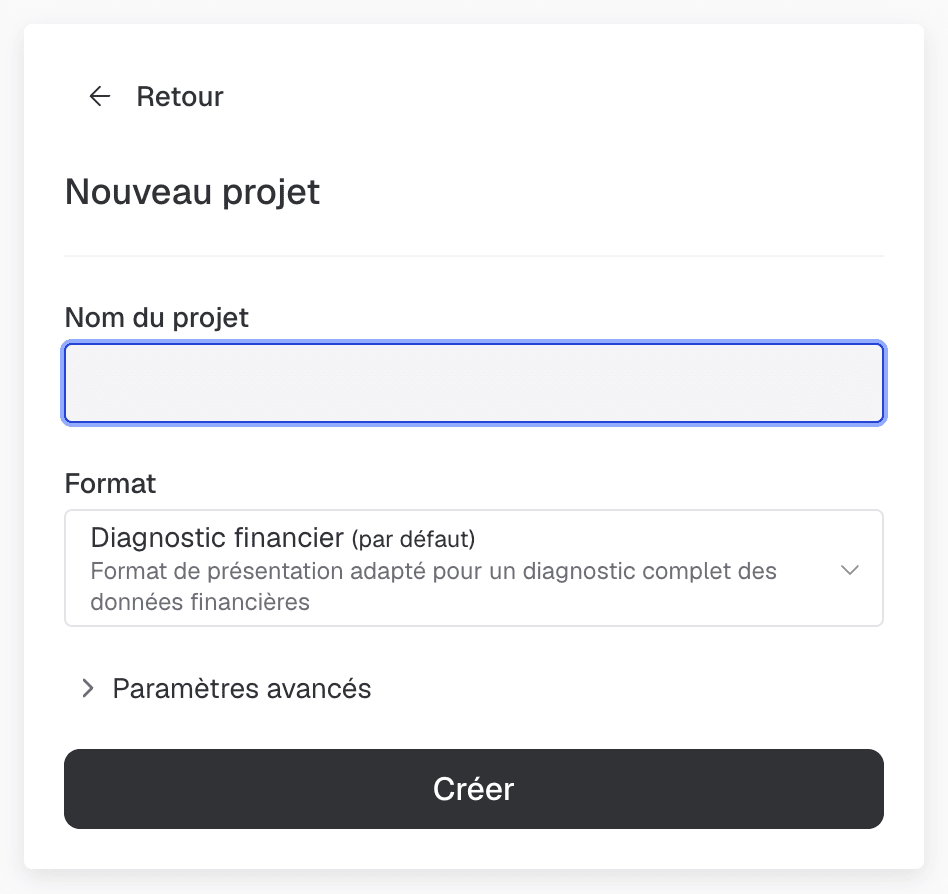 nom projet