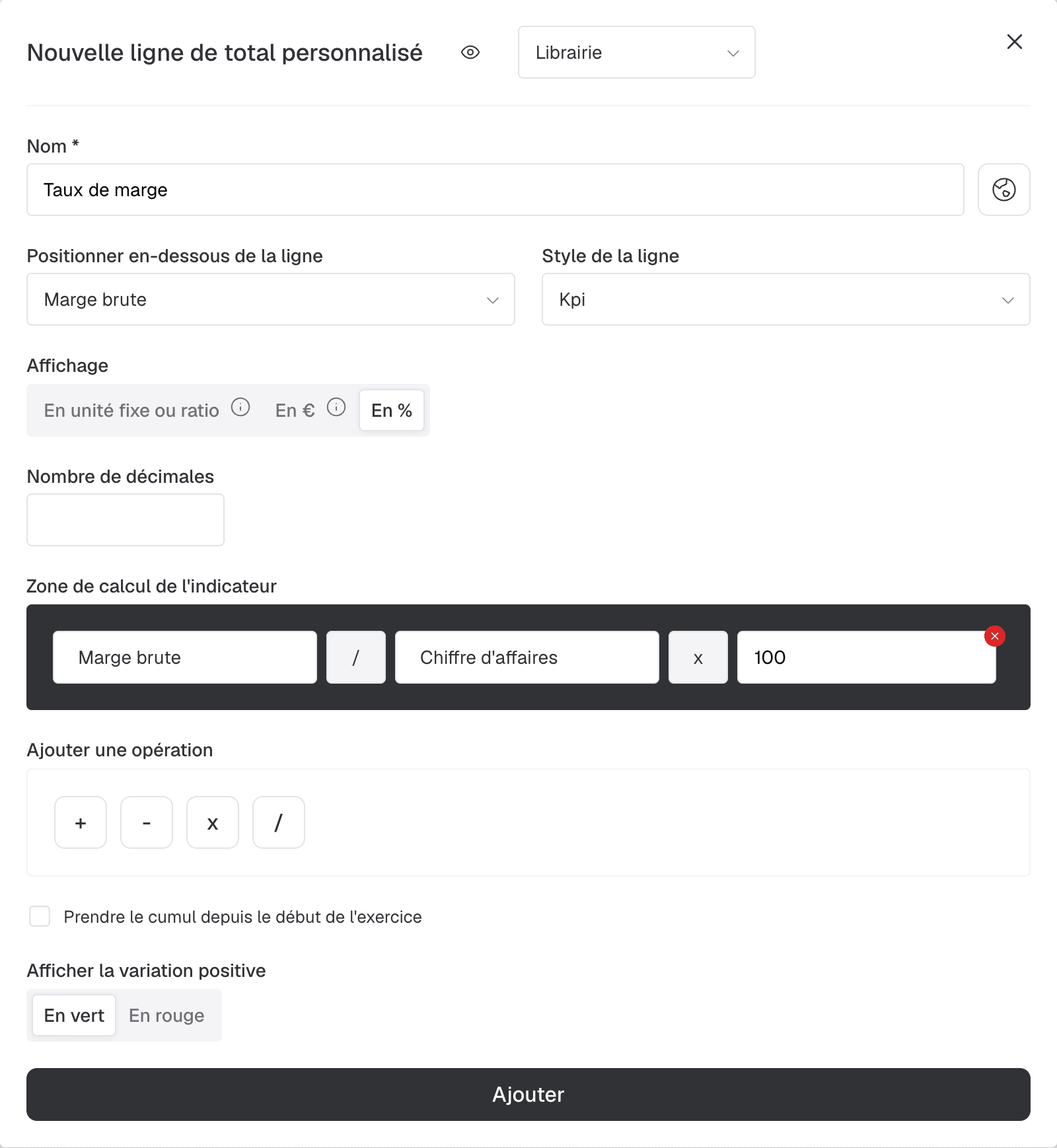 nouvelle ligne