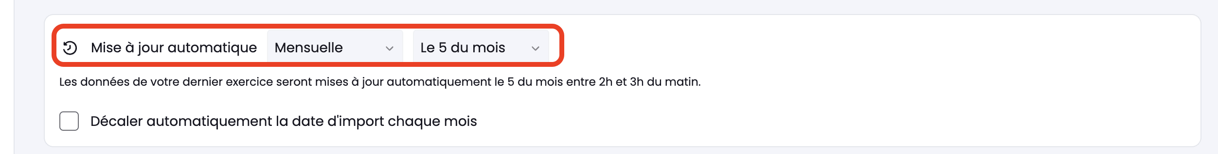 Maj automatique du projet