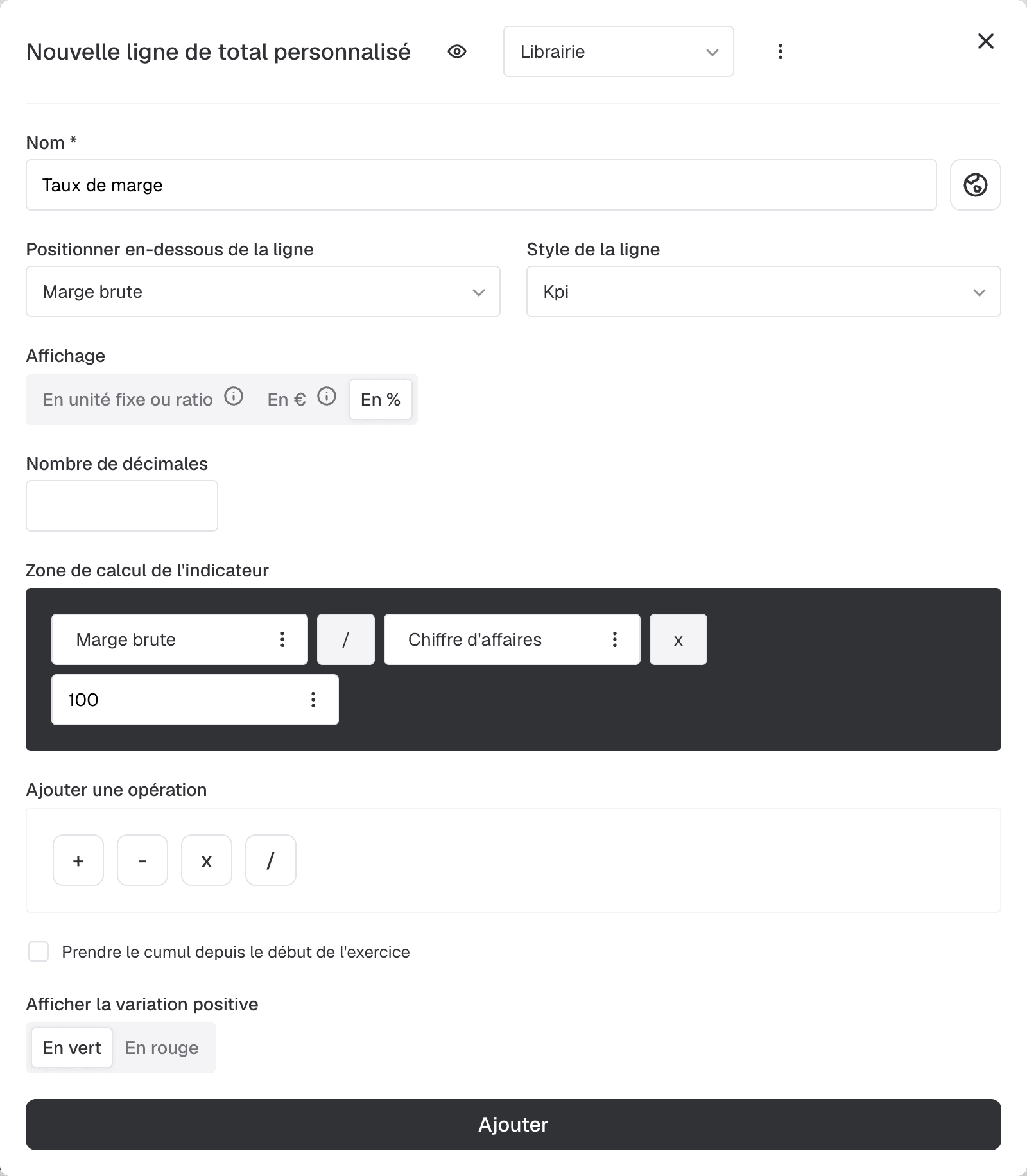 nouvelle ligne