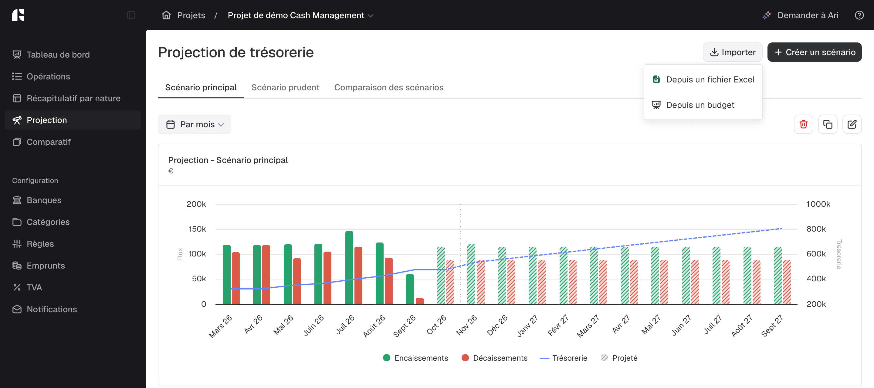 menu importer