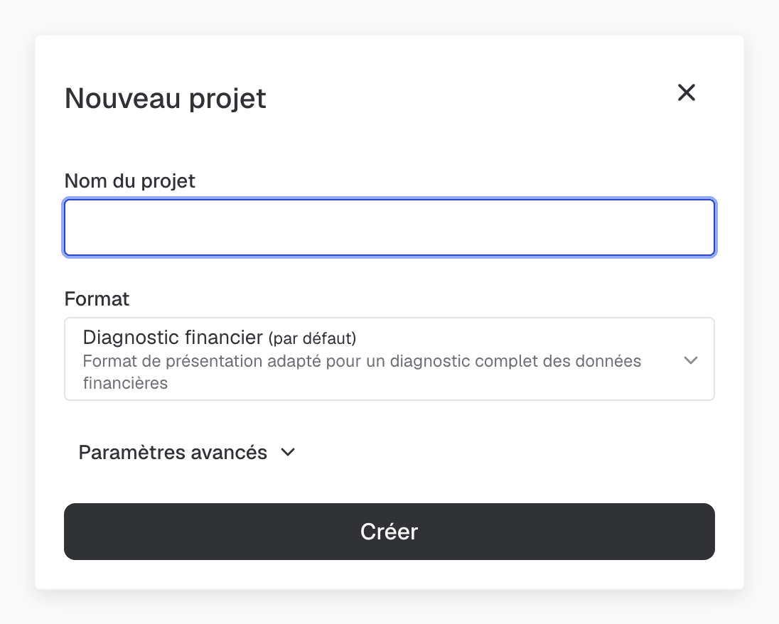 nom projet