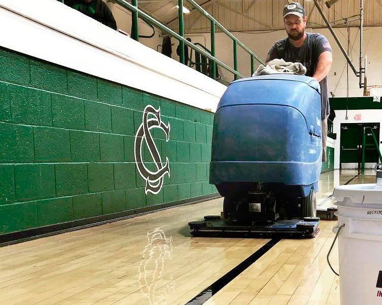 Chemical Scrub Shoreline Sports Floors