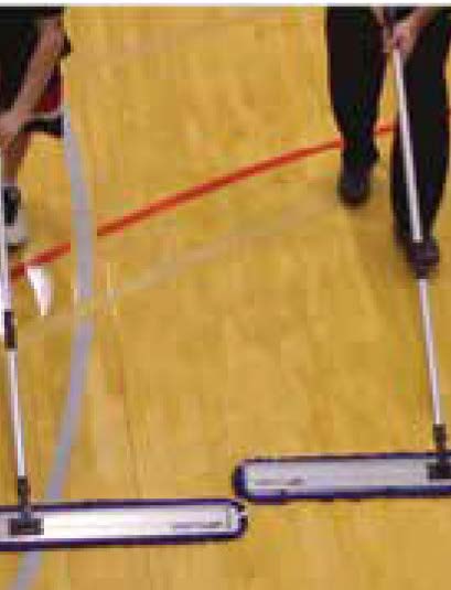 Prepare Your Floor For StreetShoe NXT Sports Finisher Maintenance