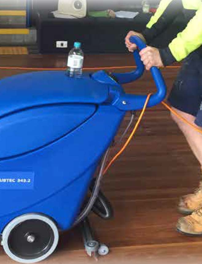 Chemical Floor Scrub