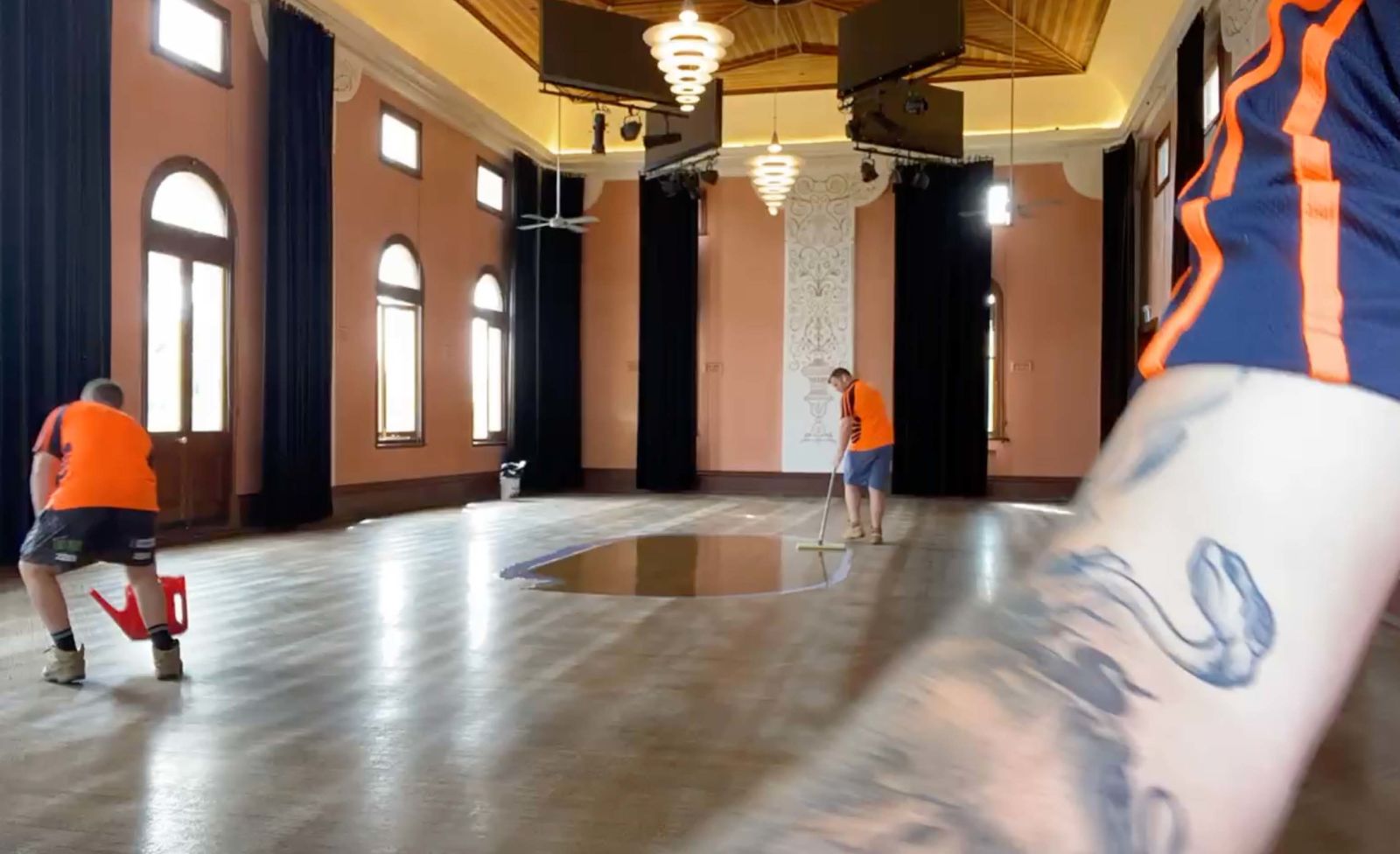 Glebe Town Hall Spiral Coat